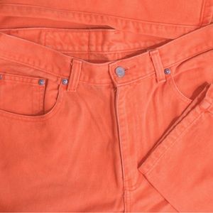 Orange High Waisted MOM Jeans